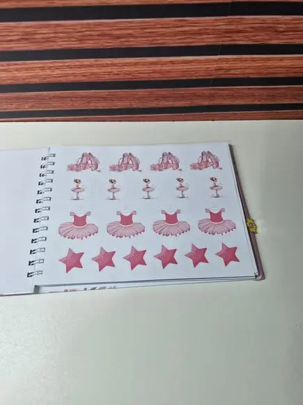 Caderno Desenho Bailarina