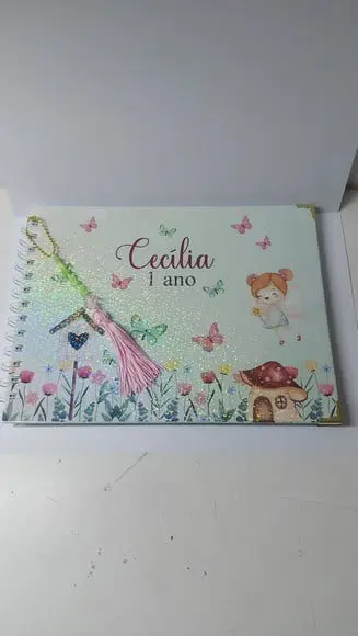 Caderno Mensagens Jardim das Borboletas
