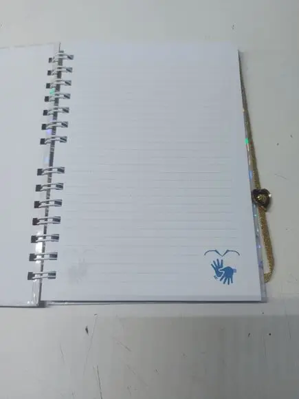 Caderno Personalizado Libras