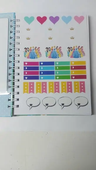 Caderno Personalizado Princesas