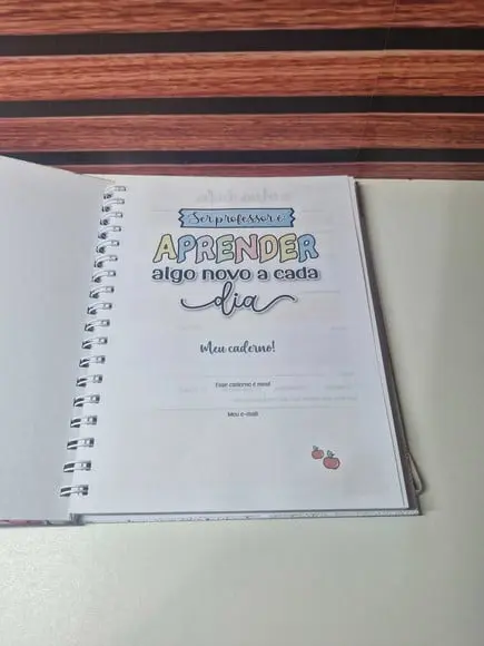 Caderno Professora
