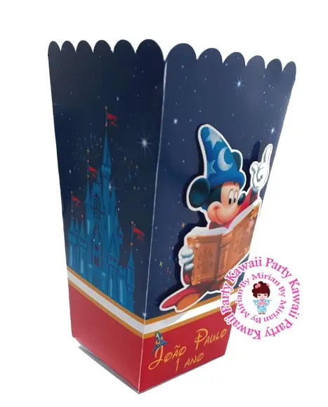 Caixa Pipoca Mickey Magico