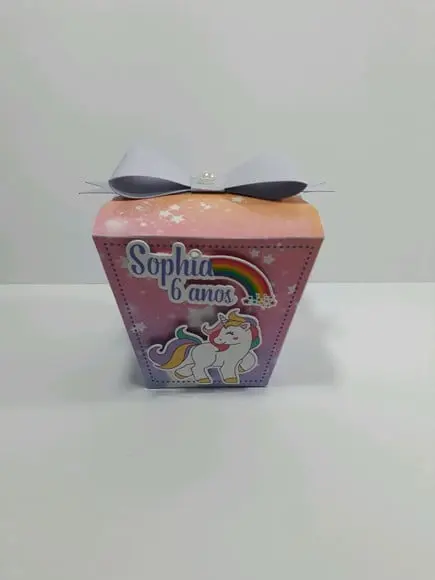 Caixa Sushi Unicórnio