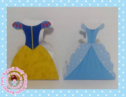 Caixa Vestido Princesas