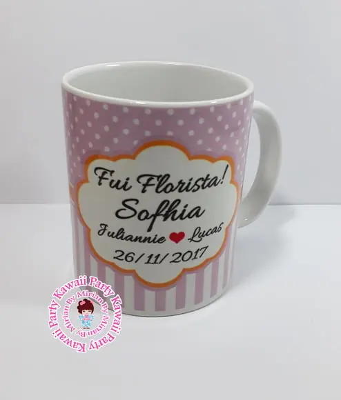 Caneca Florista Casamento