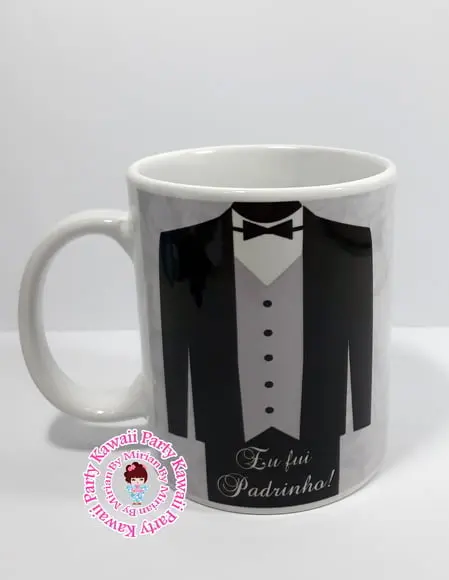 Caneca padrinho casamento