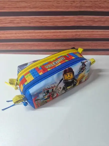Estojo Duplo Lego City