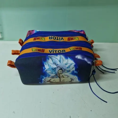 Estojo Triplo Dragon Ball Instinto Superior