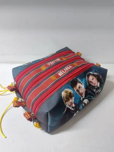 Estojo Triplo Harry Potter