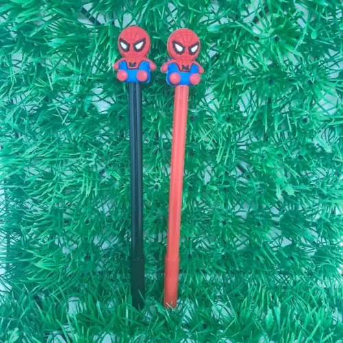Estojo Triplo Homem Aranha + 1 Caneta
