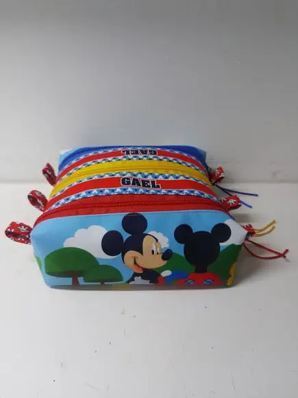 Estojo Triplo Mickey