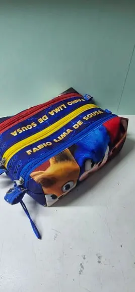 Estojo Triplo Sonic 3