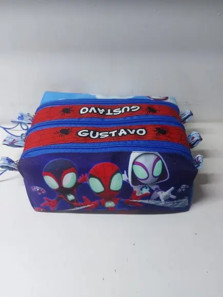 Estojo Triplo Spidey