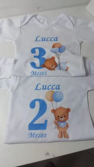Kit Body Mesversario Ursinho