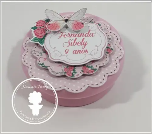 Kit Borboletas Rosa