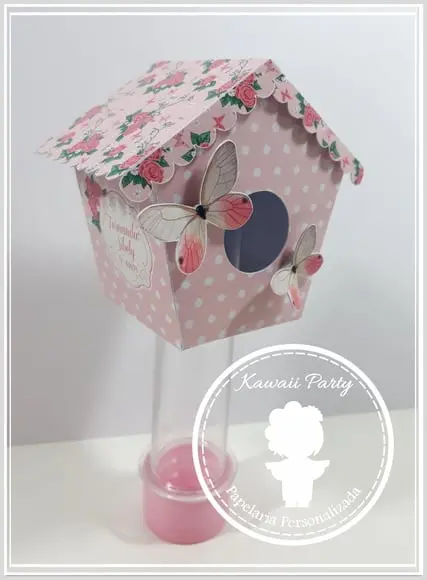 Kit Borboletas Rosa