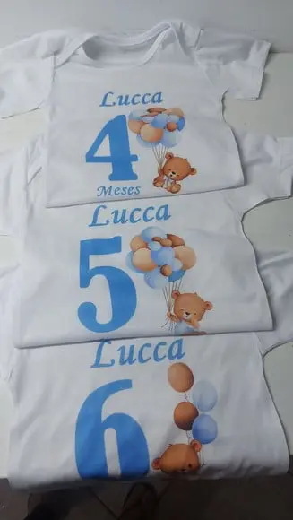 Kit Body Mesversario Ursinho