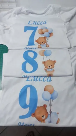 Kit Body Mesversario Ursinho