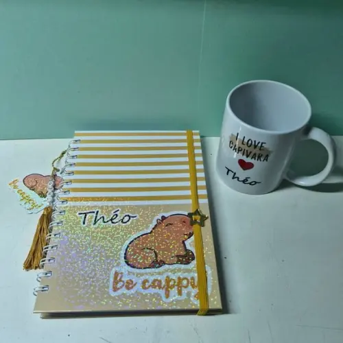 Kit Caderno Capivara