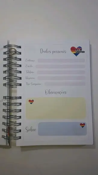 Kit Caderno e Estojo Now United