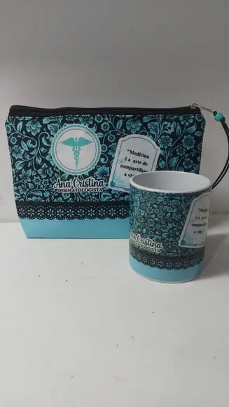 Kit Caneca e Necessaire Medicina