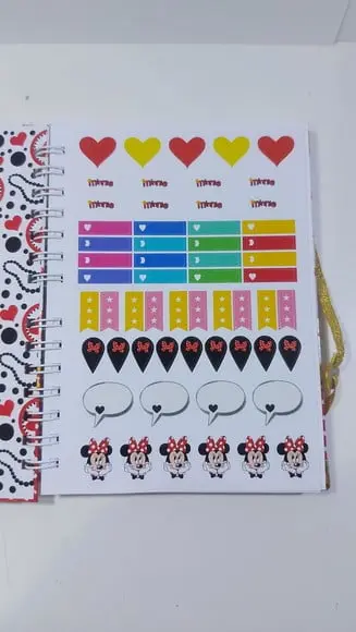 Kit Estojo + Caderno Personalizado Minnie
