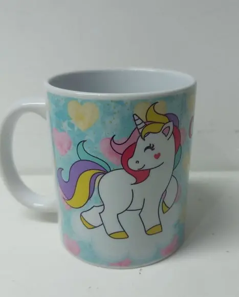 Kit Estojo + Caneca Unicórnio