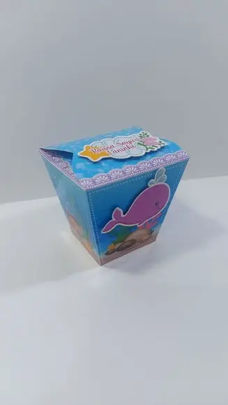 Kit Fundo do Mar Menina 50 Itens