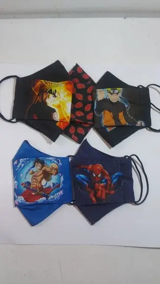 Kit máscaras 3d personalizado