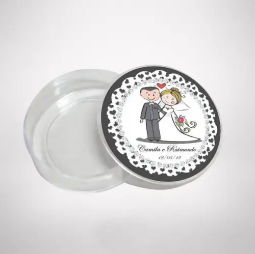 Latinha mint to be casamento