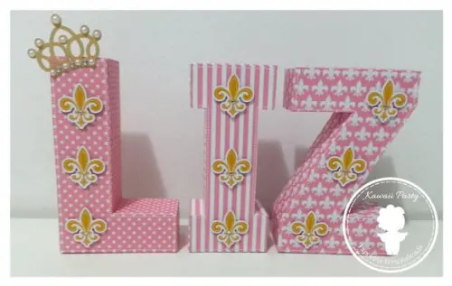 Letras 3d Realeza