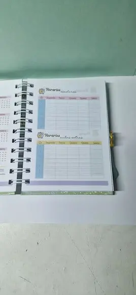 Mini Agenda Planejamento Escolar