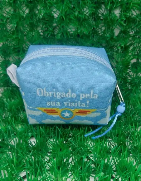 Mini Necessaire Box Urso Aviador