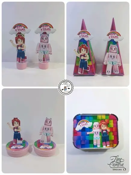 Mini Kit Juliaminegirl & Vitoriamineblox