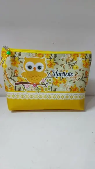 Necessaire Coruja Dia dos Professores