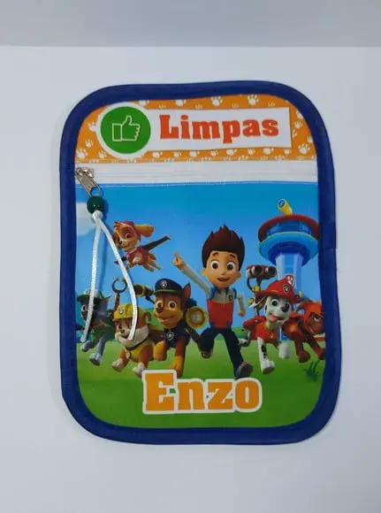 Porta máscaras patrulha canina