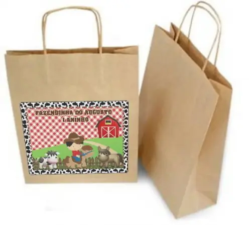 Sacola Kraft Personalizada