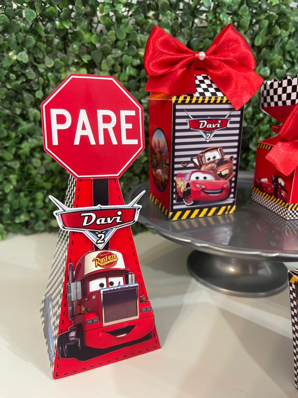Kit personalizado Carros - Lembrancinha aniversário