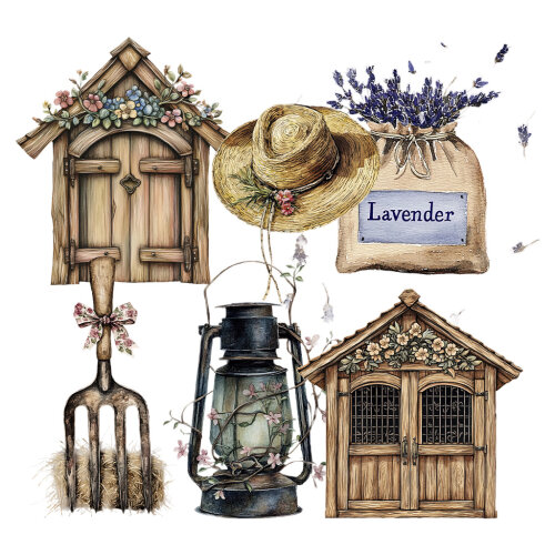 20 Cliparts Fazenda Encantada PNG Fundo Transparente