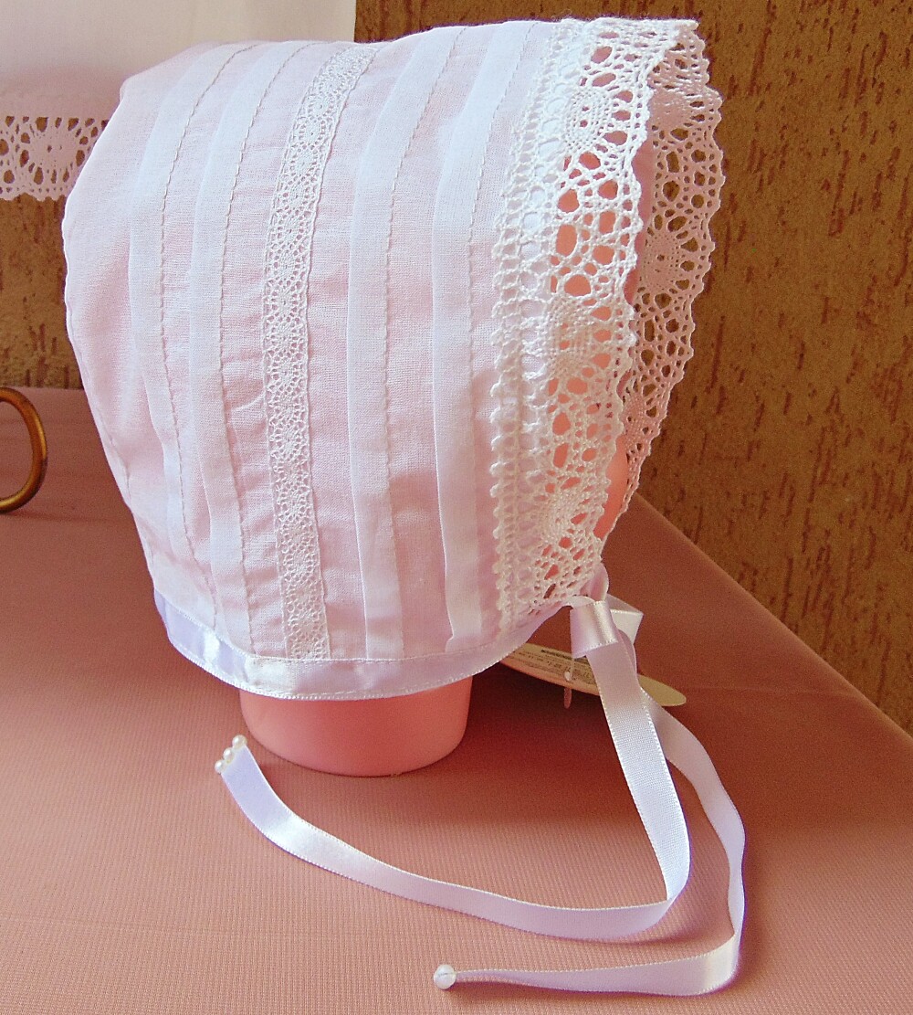 mandrião para batizado com touca