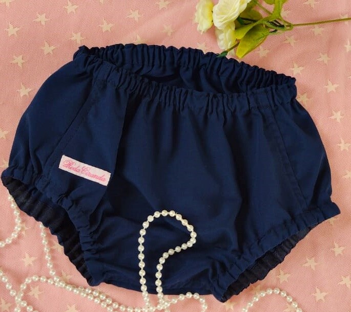 Vestido infantil marinheira para bebê menina com calcinha.