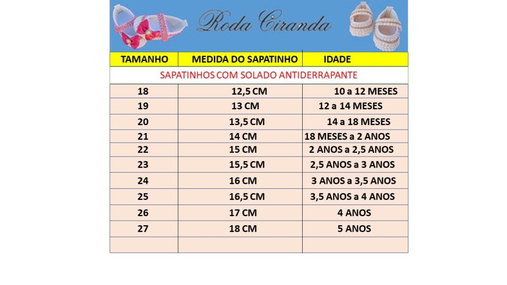 Sapatinho para bebê menina com tiara
