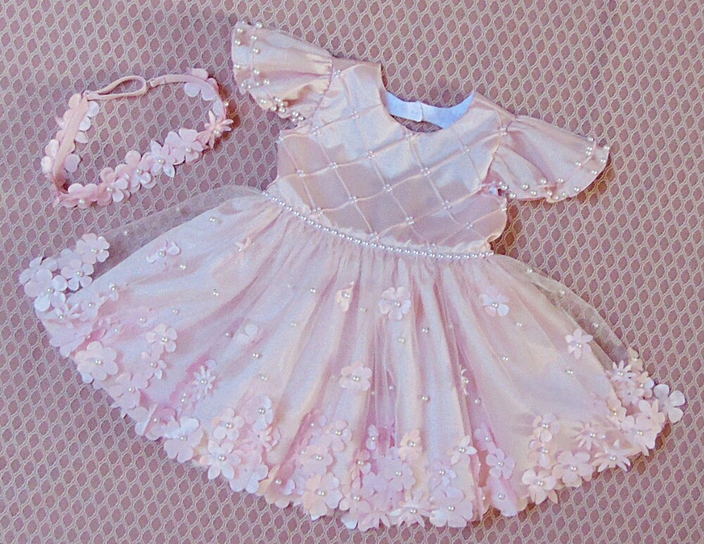 Vestido infantil jardim encantado ou festa para bebê menina com 