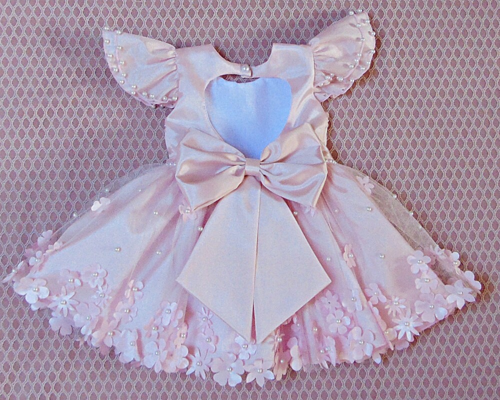 Vestido infantil jardim encantado ou festa para bebê menina com 