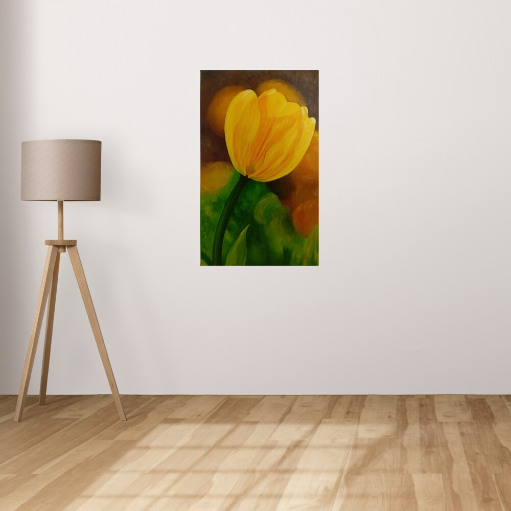 Pintura A Beleza da Renovação óleo sobre tela