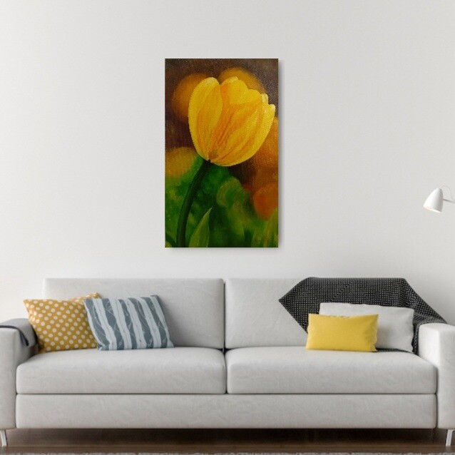 Quadro A Beleza da Renovação Pintura a óleo
