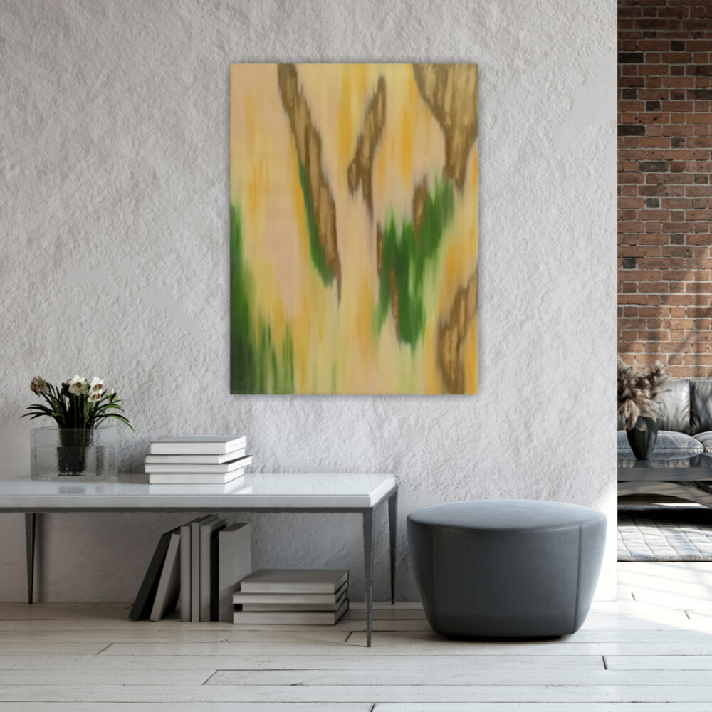 Pintura Resplandecer óleo sobre tela