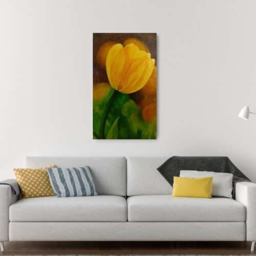 Quadro A Beleza da Renovação Pintura a óleo