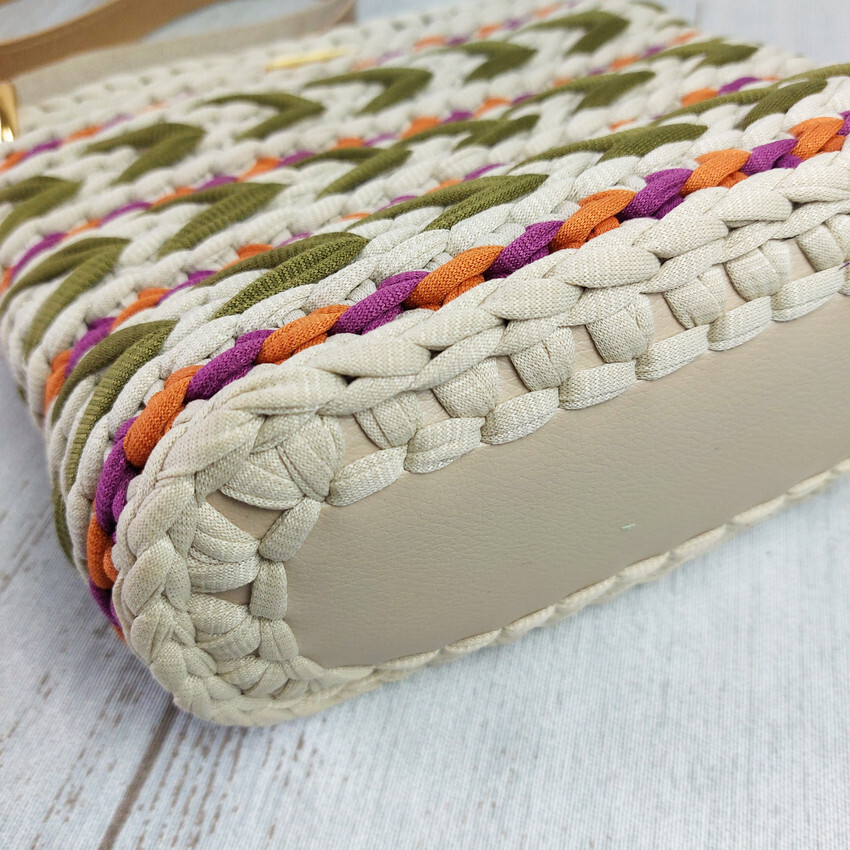 Bolsa de crochê boho