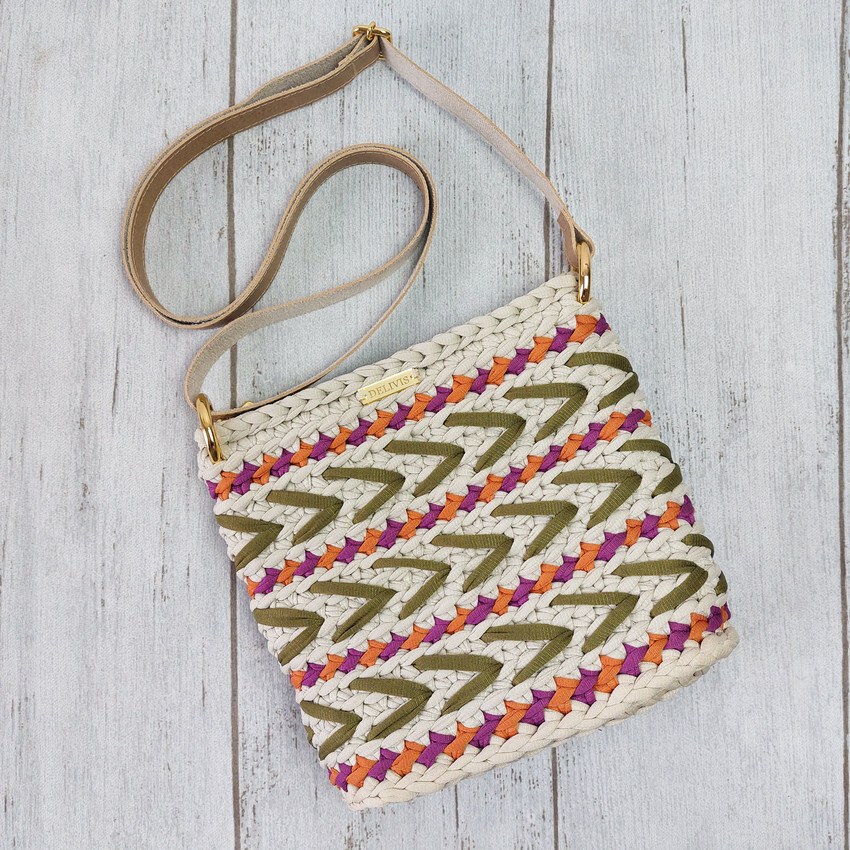 Bolsa de crochê boho